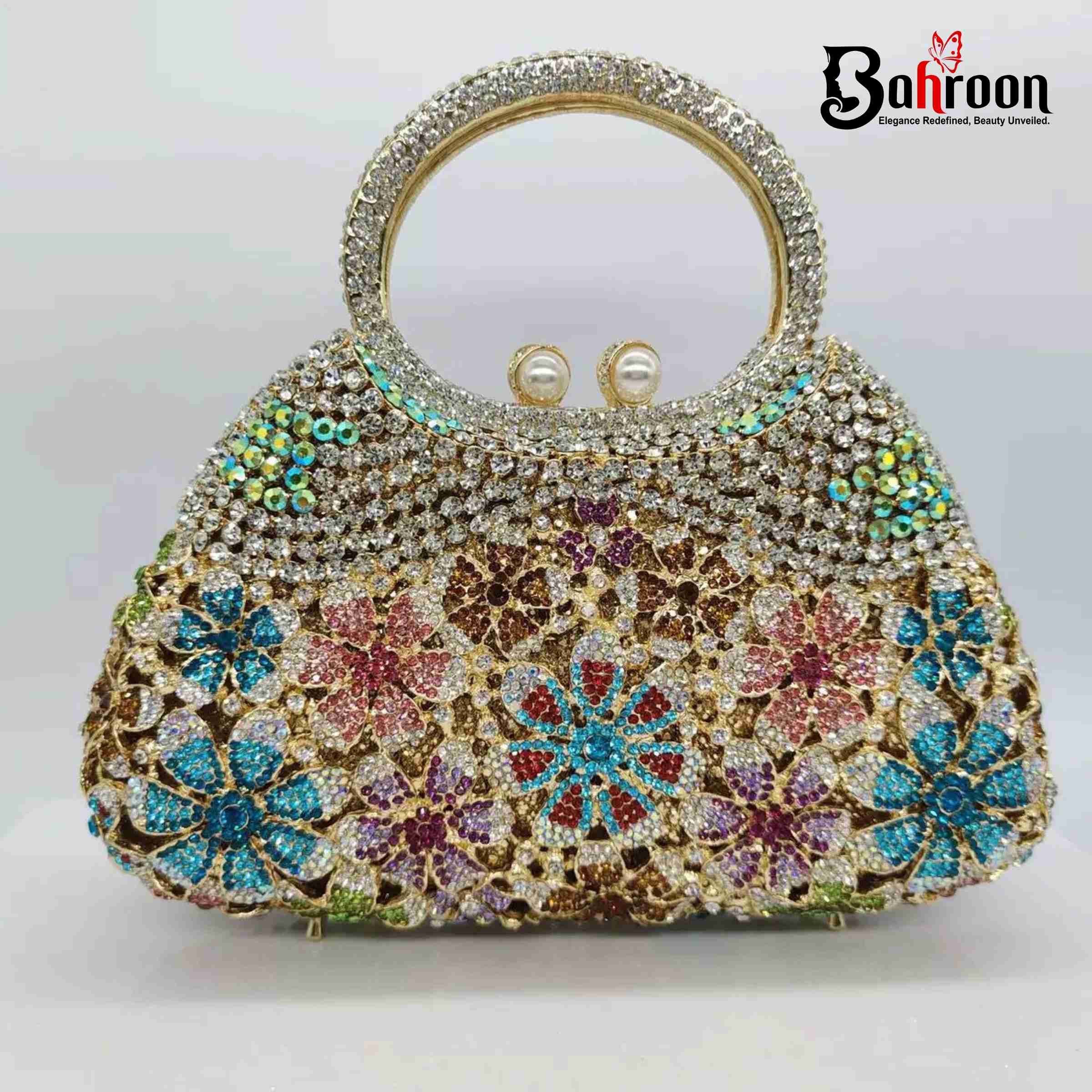 Luxury Diamond Evening Alloy Bag