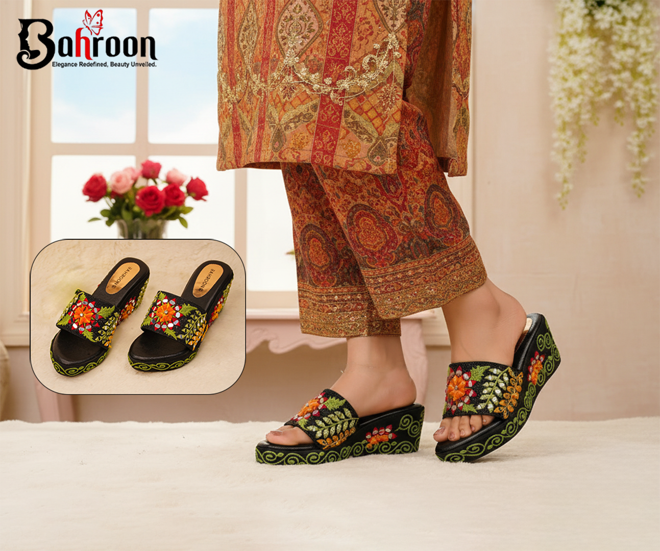 Premium Handcrafted Wedges (๐๐๐๐ง๐๐ญ)