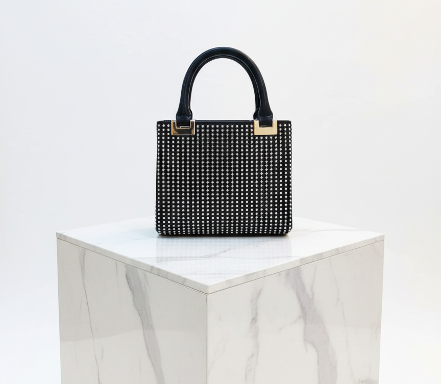 Lavish Imported(𝐒𝐭𝐮𝐝𝐝𝐞𝐝 𝐭𝐨𝐩-𝐡𝐚𝐧𝐝𝐥𝐞 𝐛𝐚𝐠)