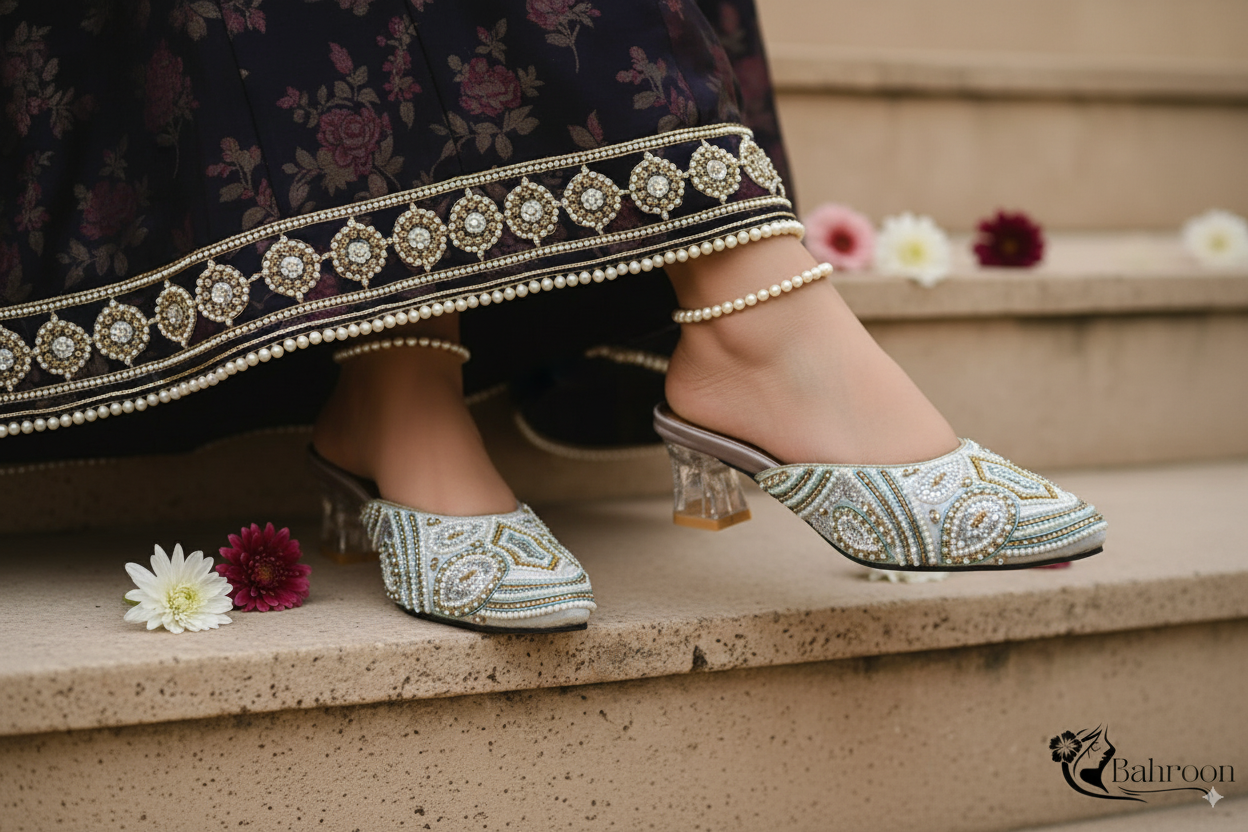 Premium Handcrafted Pump (𝐏𝐞𝐚𝐫𝐥 𝐄𝐥𝐞𝐠𝐞𝐧𝐜𝐞)