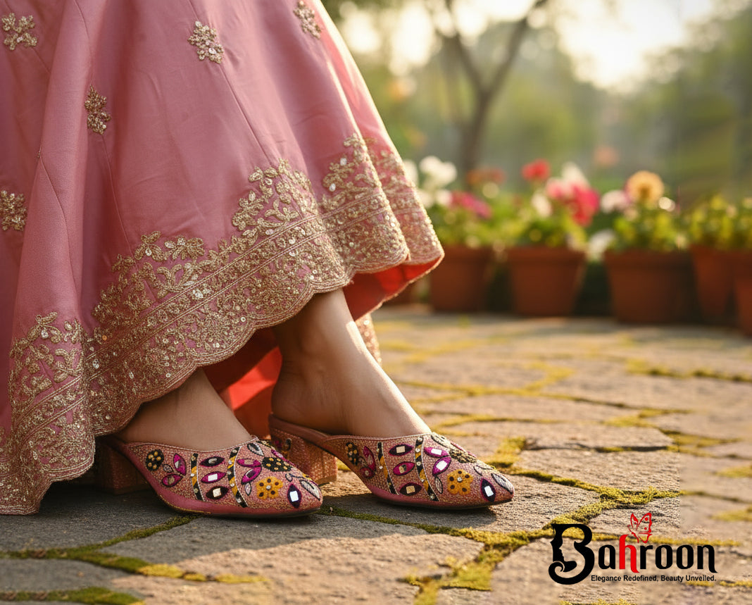 Premium Handcrafted Pump (𝐑𝐨𝐬𝐲 𝐑𝐨𝐲𝐚𝐥𝐞)