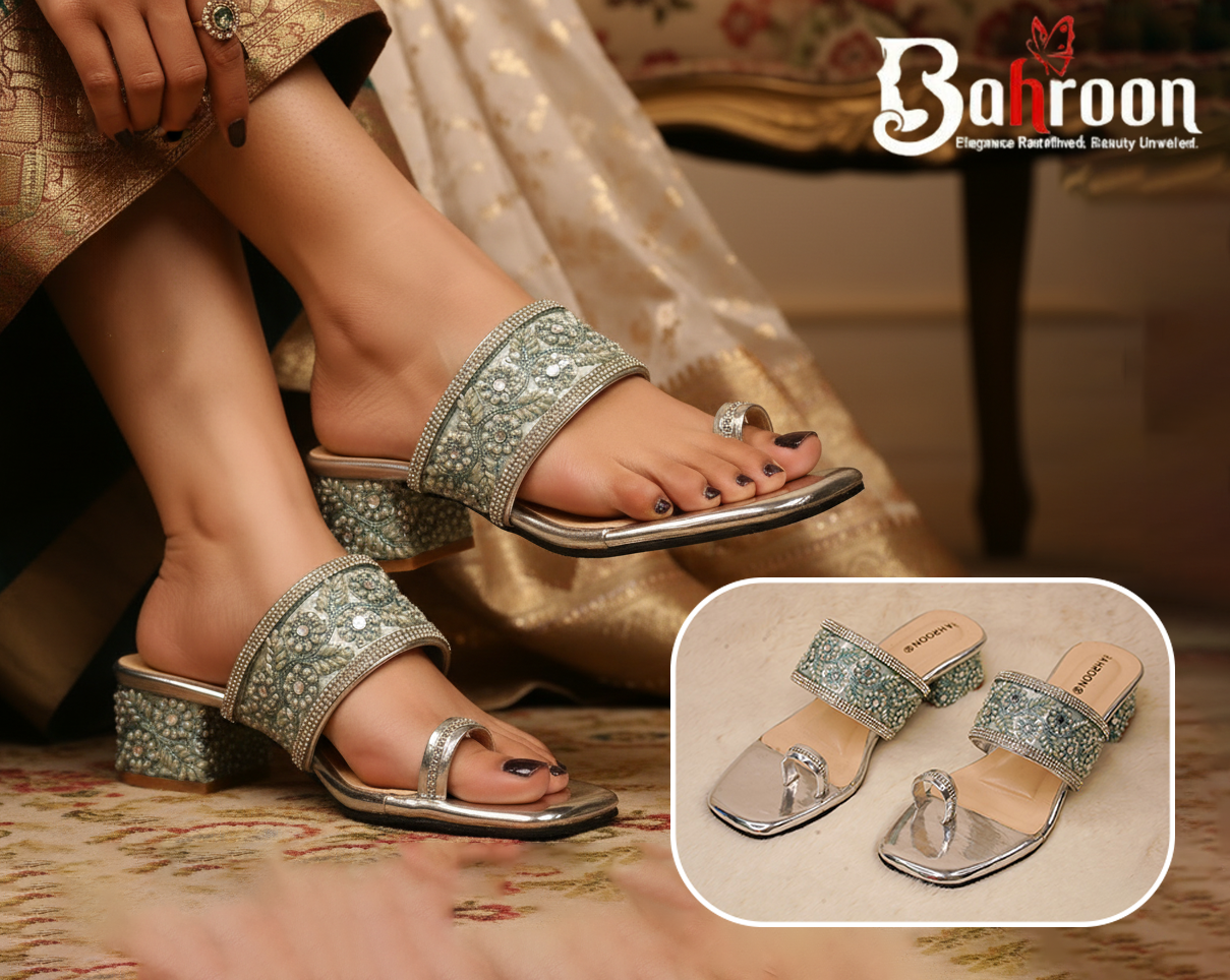 Premium Handcrafted Heel (𝐌𝐞𝐡𝐫𝐨𝐬𝐡)