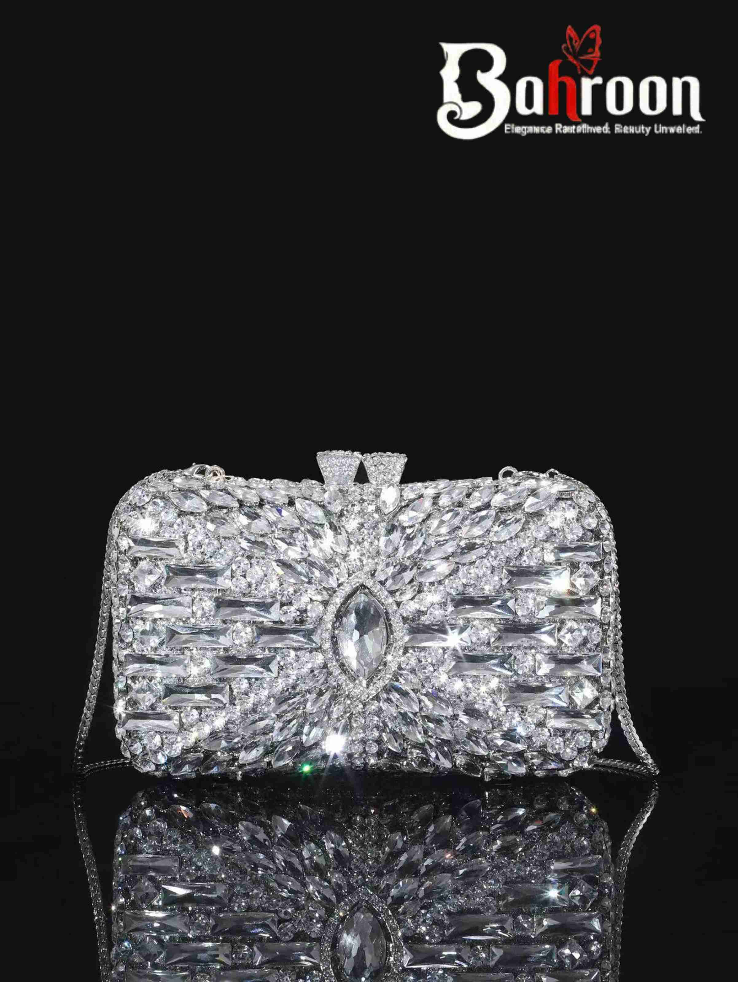 Luxury Rhinestone Party Clutch for Women